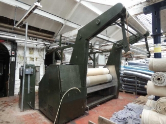 I5-FLD101 : 1 x 1.8m Francis Lodge Foulard / Chemical Impregnation Finisher Padder, 1990