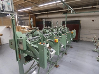 E1-WIN190 : 1 x 6 Spindle Gilbos 6GF10R Winding Machine with creel, 1998  