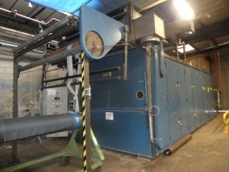 I4-TBL101 : 1 x 2.2m Theis Continuous Tumble/Tunnel Drier, T150/240, 1993     