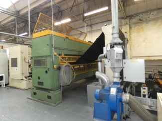 C1-NWN118 : 1 x 2.4m Autefa / Dilo Needle Punch Nonwoven line (Refurbished 2000)